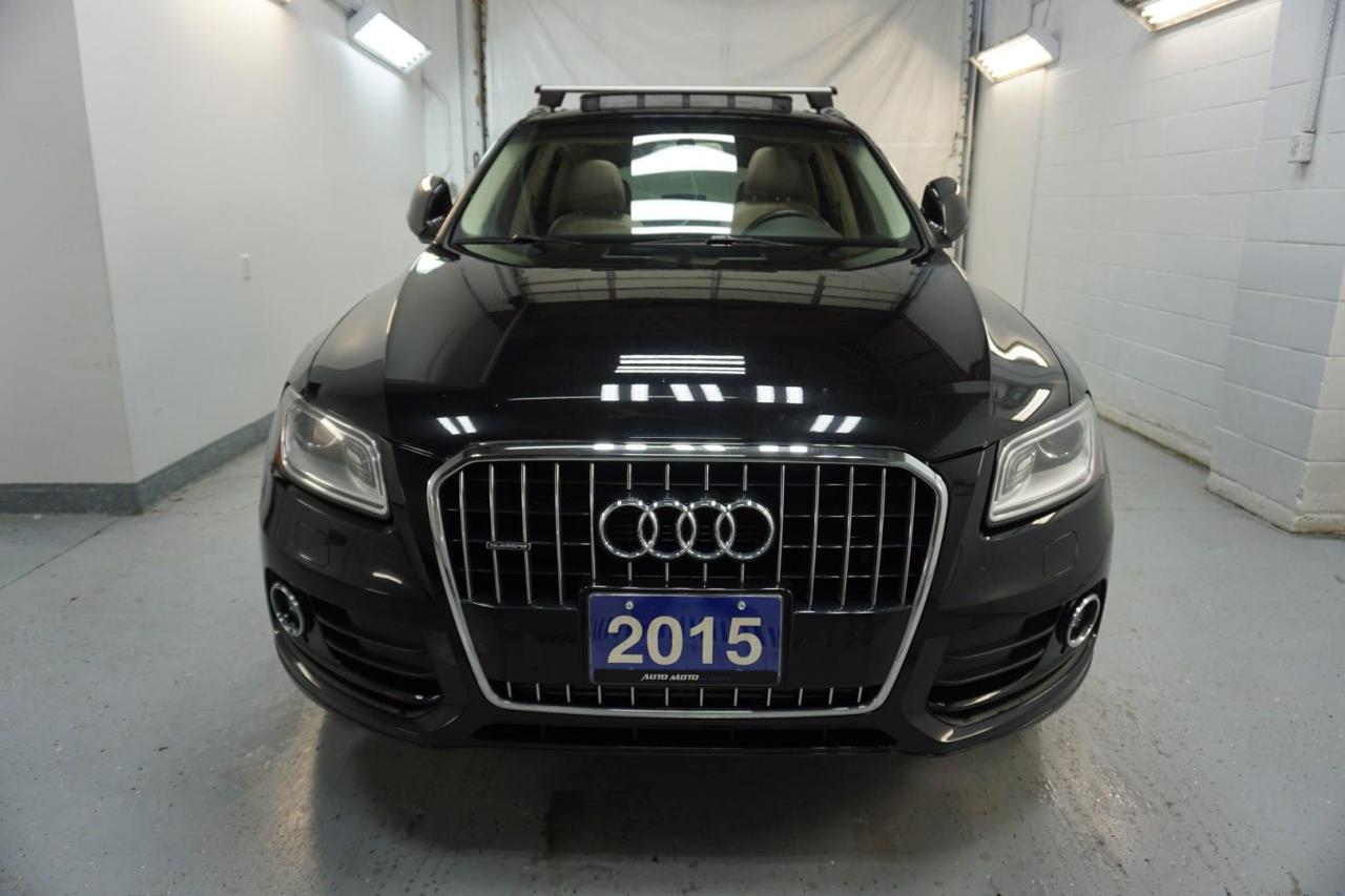 2015 Audi Q5 2.0T TECH AWD CERTIFIED NAVI CAMERA LEATHER HEATED 4 SEATS PANO ROOF CRUISE ALLOYS - Photo #2