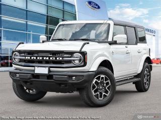 New 2024 Ford Bronco Outer Banks Factory Order - Arriving Soon - 314A | 2.7L | Connected Nav | Tow Package for sale in Winnipeg, MB