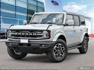 New 2024 Ford Bronco Outer Banks 314A | 2.7L | Connected Nav | Tow Package for sale in Winnipeg, MB