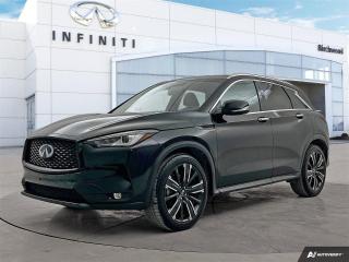 Used 2022 Infiniti QX50 LUXE I-LINE Accident Free | 1 Owner Lease Return | Low KM's for sale in Winnipeg, MB