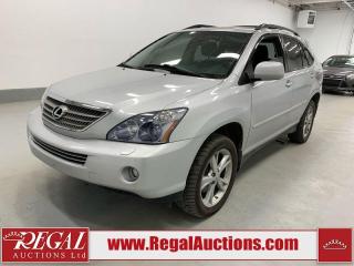 Used 2008 Lexus RX 400h  for sale in Calgary, AB