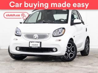 Used 2017 Smart fortwo Prime  w/ Bluetooth, A/C, Cruise Control for sale in Toronto, ON