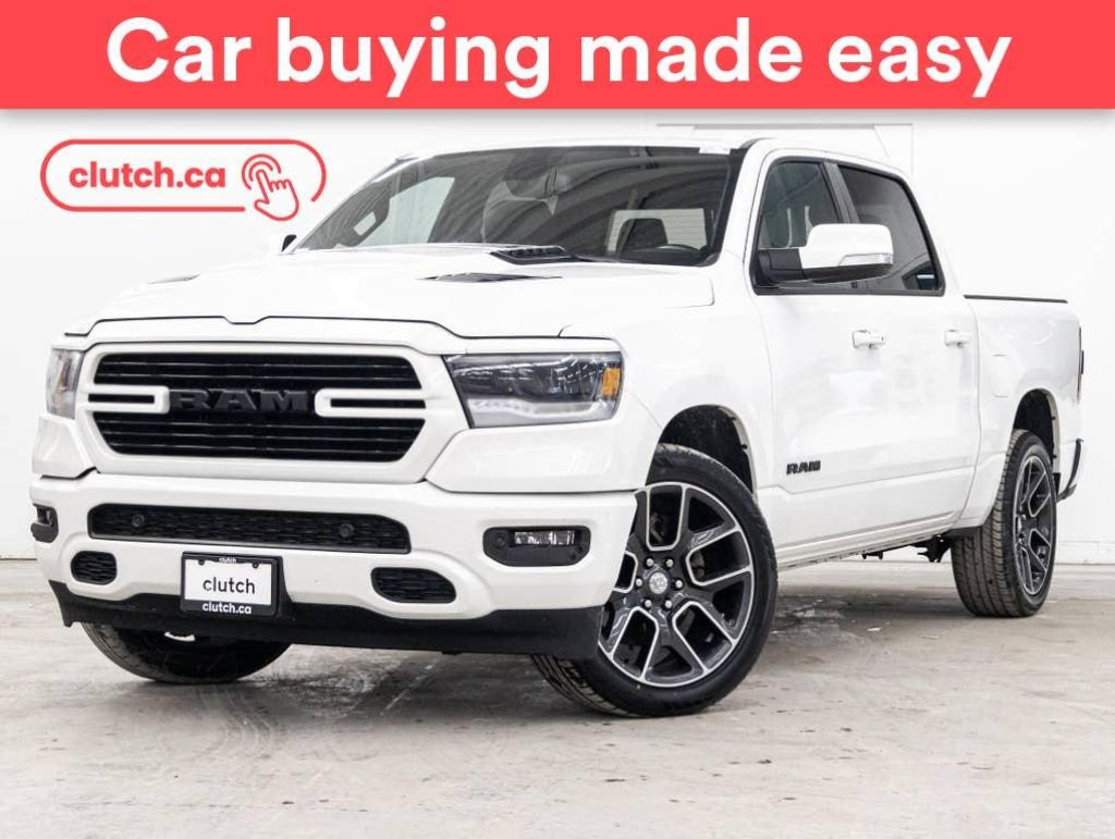 Used 2019 RAM 1500 Sport Crew Cab 4X4 w/ Uconnect 4, Apple CarPlay & Android Auto, Bluetooth for Sale in Toronto, Ontario