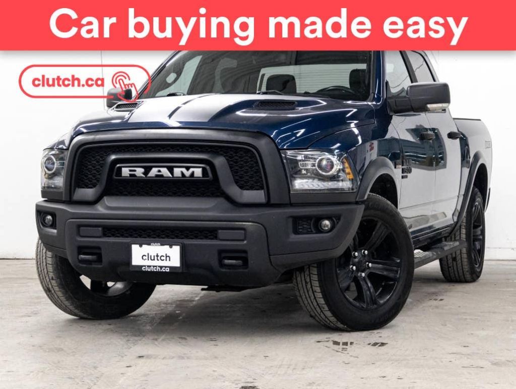 Used 2021 RAM 1500 Classic Warlock Crew Cab 4x4 w/ Uconnect 4C, Apple CarPlay & Android Auto, Bluetooth for Sale in Toronto, Ontario