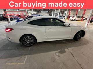 Used 2022 BMW 4 Series 430i xDrive w/ Apple CarPlay & Android Auto, Bluetooth, Nav for sale in Toronto, ON