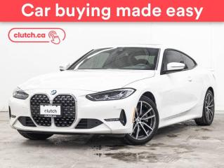 Used 2022 BMW 4 Series 430i xDrive AWD w/ Apple CarPlay & Android Auto, Bluetooth, Nav for sale in Toronto, ON