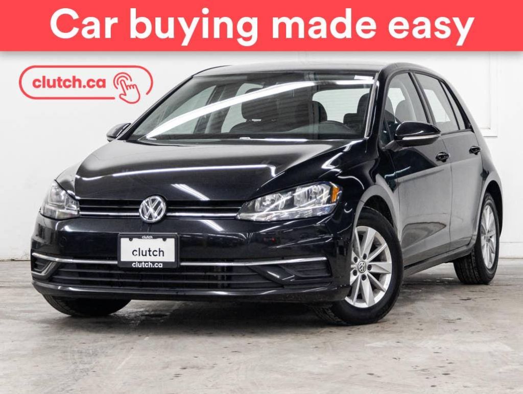 Used 2018 Volkswagen Golf Trendline w/ Apple CarPlay & Android Auto, Bluetooth, Rearview Cam for Sale in Bedford, Nova Scotia