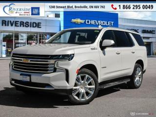 Used 2021 Chevrolet Tahoe HIGH COUNTRY for sale in Brockville, ON