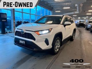 <p>Discover the perfect blend of style, versatility, and capability with the 2021 Toyota RAV4 LE AWD. Designed to tackle city streets and off-road adventures alike, this compact SUV redefines what it means to explore with confidence. Let's delve into what makes this vehicle a standout choice for drivers seeking adventure.</p>

<p><strong>Performance:</strong></p>

<p>Under the hood, the RAV4 LE AWD is powered by a responsive 2.5L 4-cylinder engine paired with an efficient 8-speed automatic transmission. Whether navigating urban landscapes or venturing off the beaten path, its all-wheel-drive system ensures enhanced traction and stability, providing peace of mind in various driving conditions.</p>

<p><strong>Exterior:</strong></p>

<p>With its sleek lines, bold profile, and distinctive front grille, the RAV4 LE AWD exudes modern sophistication and rugged elegance. The exterior boasts features such as 1-touch up/down windows, power door mirrors, and a rear spoiler, blending functionality with eye-catching design. Whether cruising through city streets or embarking on outdoor escapades, this SUV makes a lasting impression wherever it goes.</p>

<p><strong>Interior:</strong></p>

<p>Step inside the spacious and refined cabin of the RAV4 LE AWD, where comfort meets versatility. Ample seating for five passengers ensures everyone enjoys the journey, while thoughtful amenities like air conditioning, front and rear beverage holders, and a rear window defroster enhance overall comfort and convenience. Plus, the split-folding rear seats provide flexible cargo options to accommodate your active lifestyle.</p>

<p><strong>Safety & Technology:</strong></p>

<p>Equipped with an array of advanced safety features, including ABS brakes, dual front and side impact airbags, and electronic stability control, the RAV4 LE AWD prioritizes your peace of mind on every drive. Additionally, features like an exterior rear parking camera, brake assist, and automatic headlights offer added confidence and convenience. Stay connected and entertained with the AM/FM radio, steering wheel-mounted audio controls, and power windows, ensuring an enjoyable driving experience for everyone onboard.</p>

<p>The 2021 Toyota RAV4 LE AWD is a versatile and capable SUV that's ready to elevate your driving experience. Whether you're navigating city streets or exploring off-road trails, its blend of performance, style, and safety makes it the perfect companion for any adventure. Visit us today to experience the thrill of driving the RAV4 LE AWD and discover why it's the ultimate choice for drivers seeking versatility and reliability.</p>
