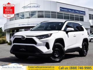 Used 2020 Toyota RAV4 LE AWD  - Heated Seats -  Apple CarPlay - $143.39 for sale in Abbotsford, BC
