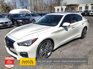 Used 2017 Infiniti Q50 3.0T Q50S AWD!!  LEATHER, SPORT SEATS, NAV, ROOF, for sale in Ottawa, ON