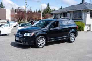 Used 2015 Dodge Journey Limited, DVD, 3rd Row Seating, Heated Seats, Bluetooth for sale in Surrey, BC