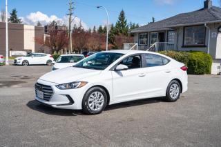Used 2017 Hyundai Elantra LE New Bodystyle, 38 Service Records, Local BC, Bluetooth for sale in Surrey, BC