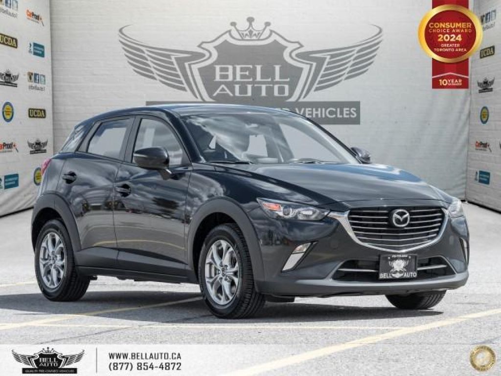 Used 2016 Mazda CX-3 GS, AWD, LEATHER, NAVI, SUNROOF, BACKUPCAM, PUSHSTART, NOACCIDENTS for Sale in Toronto, Ontario