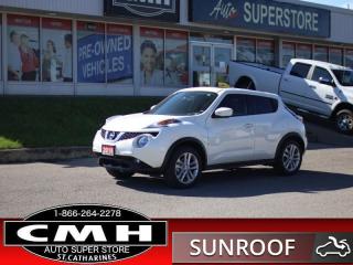 Used 2016 Nissan Juke SL  NAV 360-CAM ROOF LEATH HTD-SEATS for sale in St. Catharines, ON