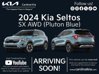 New 2024 Kia Seltos SX for sale in Niagara Falls, ON