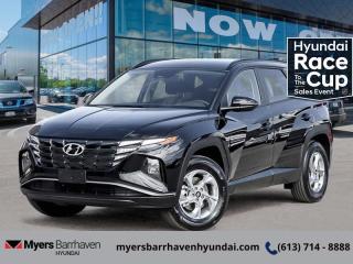 <b>Heated Seats,  Apple CarPlay,  Android Auto,  Heated Steering Wheel,  Adaptive Cruise Control!</b><br> <br> <br> <br>  This 2024 Hyundai Tucson is the defining answer to what makes an SUV great. <br> <br>This 2024 Hyundai Tucson was made with eye for detail. From subtle surprises to bold design features, every part of this 2024 Hyundai Tucson is a treat. Stepping into the interior feels like a step right into the future with breathtaking technology and luxury that will make your smartphone jealous. Add on an intelligently capable chassis and drivetrain and you have the SUV of the future, ready for you today.<br> <br> This ash black SUV  has an automatic transmission and is powered by a  187HP 2.5L 4 Cylinder Engine.<br> This vehicles price also includes $2984 in additional equipment.<br> <br> Our Tucsons trim level is Preferred. This amazing crossover SUV features a full-time all-wheel-drive system, and is decked with a great number of standard features such as heated front seats, a heated leather-wrapped steering wheel, proximity keyless entry with push button start, remote engine start, and a 10.25-inch infotainment screen bundled with Apple CarPlay and Android Auto, with a 6-speaker audio system. Occupant safety is assured, thanks to adaptive cruise control, blind spot detection, lane keep assist with lane departure warning, forward collision avoidance with pedestrian and cyclist detection, and a rear view camera. Additional features include LED headlights with automatic high beams, towing equipment with trailer sway control, and even more. This vehicle has been upgraded with the following features: Heated Seats,  Apple Carplay,  Android Auto,  Heated Steering Wheel,  Adaptive Cruise Control,  Blind Spot Detection,  Lane Keep Assist. <br><br> <br/> See dealer for details. <br> <br><br> Come by and check out our fleet of 50+ used cars and trucks and 90+ new cars and trucks for sale in Ottawa.  o~o