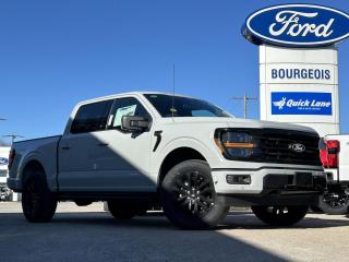 <b>Unique Sport Cloth Bucket Seats!</b><br> <br> <br> <br>  The Ford F-150 is for those who think a day off is just an opportunity to get more done. <br> <br>Just as you mould, strengthen and adapt to fit your lifestyle, the truck you own should do the same. The Ford F-150 puts productivity, practicality and reliability at the forefront, with a host of convenience and tech features as well as rock-solid build quality, ensuring that all of your day-to-day activities are a breeze. Theres one for the working warrior, the long hauler and the fanatic. No matter who you are and what you do with your truck, F-150 doesnt miss.<br> <br> This avalanche grey Crew Cab 4X4 pickup   has a 10 speed automatic transmission and is powered by a  325HP 2.7L V6 Cylinder Engine.<br> <br> Our F-150s trim level is XLT. This XLT trim steps things up with running boards, dual-zone climate control and a 360 camera system, along with great standard features such as class IV tow equipment with trailer sway control, remote keyless entry, cargo box lighting, and a 12-inch infotainment screen powered by SYNC 4 featuring voice-activated navigation, SiriusXM satellite radio, Apple CarPlay, Android Auto and FordPass Connect 5G internet hotspot. Safety features also include blind spot detection, lane keep assist with lane departure warning, front and rear collision mitigation and automatic emergency braking. This vehicle has been upgraded with the following features: Unique Sport Cloth Bucket Seats. <br><br> View the original window sticker for this vehicle with this url <b><a href=http://www.windowsticker.forddirect.com/windowsticker.pdf?vin=1FTEW3LP3RFA60007 target=_blank>http://www.windowsticker.forddirect.com/windowsticker.pdf?vin=1FTEW3LP3RFA60007</a></b>.<br> <br>To apply right now for financing use this link : <a href=https://www.bourgeoismotors.com/credit-application/ target=_blank>https://www.bourgeoismotors.com/credit-application/</a><br><br> <br/> 0% financing for 60 months. 2.99% financing for 84 months.  Incentives expire 2024-04-30.  See dealer for details. <br> <br>Discount on vehicle represents the Cash Purchase discount applicable and is inclusive of all non-stackable and stackable cash purchase discounts from Ford of Canada and Bourgeois Motors Ford and is offered in lieu of sub-vented lease or finance rates. To get details on current discounts applicable to this and other vehicles in our inventory for Lease and Finance customer, see a member of our team. </br></br>Discover a pressure-free buying experience at Bourgeois Motors Ford in Midland, Ontario, where integrity and family values drive our 78-year legacy. As a trusted, family-owned and operated dealership, we prioritize your comfort and satisfaction above all else. Our no pressure showroom is lead by a team who is passionate about understanding your needs and preferences. Located on the shores of Georgian Bay, our dealership offers more than just vehiclesits an experience rooted in community, trust and transparency. Trust us to provide personalized service, a diverse range of quality new Ford vehicles, and a seamless journey to finding your perfect car. Join our family at Bourgeois Motors Ford and let us redefine the way you shop for your next vehicle.<br> Come by and check out our fleet of 80+ used cars and trucks and 210+ new cars and trucks for sale in Midland.  o~o