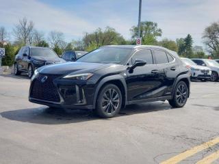 Used 2019 Lexus UX UX 250h, Hybrid, F-Sport, Leather, Nav, Sunroof, Cooled + Heated Seats, Heated Steering & More! for sale in Guelph, ON
