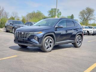 Used 2023 Hyundai Tucson Hybrid Luxury AWD, Leather, Pano Roof, Nav, BOSE, Heated Steering + Seats, Adaptive Cruise & Much More! for sale in Guelph, ON