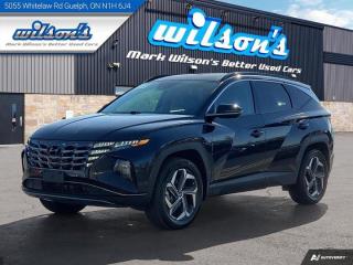 Used 2023 Hyundai Tucson Hybrid Luxury AWD, Leather, Pano Roof, Nav, BOSE, Heated Steering + Seats, Adaptive Cruise & Much More! for sale in Guelph, ON