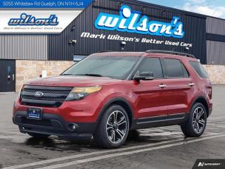 *This Ford Explorer Features the Following Options*Dealer Certified Pre-Owned. This Ford Explorer boasts a 3.5 L engine powering this Automatic transmission. Touch Screen, Sunroof, Reverse Camera, Power Adjustable Pedals, Panoramic Roof, Navigation System, Leather, Dual Zone Climate Control, Air Conditioning, 7 Passenger, 3rd Row Seating, Bluetooth, Tilt Steering Wheel.*Visit Us Today *Test drive this must-see, must-drive, must-own beauty today at Mark Wilsons Better Used Cars, 5055 Whitelaw Road, Guelph, ON N1H 6J4.60+ years of World Class Service!650+ Live Market Priced VEHICLES! ONE MASSIVE LOCATION!No unethical Penalties or tricks for paying cash!Free Local Delivery Available!FINANCING! - Better than bank rates! 6 Months No Payments available on approved credit OAC. Zero Down Available. We have expert licensed credit specialists to secure the best possible rate for you and keep you on budget ! We are your financing broker, let us do all the leg work on your behalf! Click the RED Apply for Financing button to the right to get started or drop in today!BAD CREDIT APPROVED HERE! - You dont need perfect credit to get a vehicle loan at Mark Wilsons Better Used Cars! We have a dedicated licensed team of credit rebuilding experts on hand to help you get the car of your dreams!WE LOVE TRADE-INS! - Top dollar trade-in values!SELL us your car even if you dont buy ours! HISTORY: Free Carfax report included.Certification included! No shady fees for safety!EXTENDED WARRANTY: Available30 DAY WARRANTY INCLUDED: 30 Days, or 3,000 km (mechanical items only). No Claim Limit (abuse not covered)5 Day Exchange Privilege! *(Some conditions apply)CASH PRICES SHOWN: Excluding HST and Licensing Fees.2019 - 2024 vehicles may be daily rentals. Please inquire with your Salesperson.