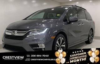 Used 2018 Honda Odyssey Touring * Leather * Sunroof * TV * for sale in Regina, SK