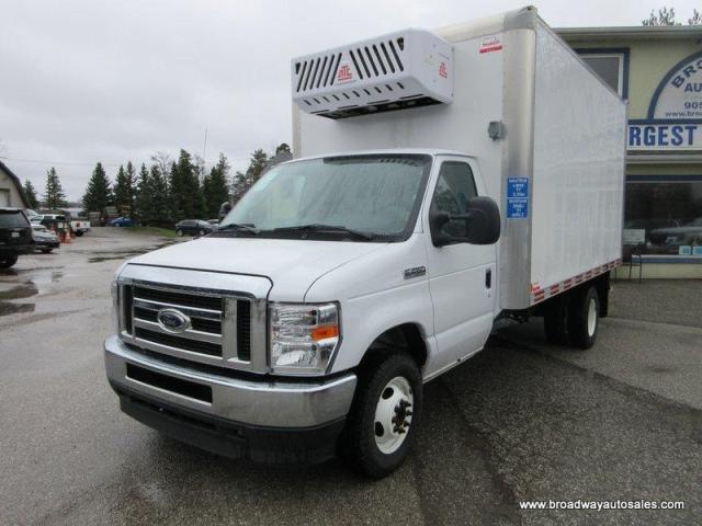 2022 Ford E450 1-TON CARGO-MOVING 2 PASSENGER 7.3L - V8.. REFRIGERATED-CARGO-AREA.. AIR CONDITIONING.. USB CONNECTION..