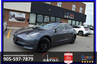 CASH OR FINANCE $26,990 IS THE PRICE - OVER 70 TESLAS IN STOCK AT TESLASUPERSTORE.ca - NO PAYMENTS UP TO 6 MONTHS O.A.C.  CASH or FINANCE DOES NOT MATTER  ADVERTISED PRICE IS THE SELLING PRICE / NAVIGATION / 360 CAMERA / LEATHER / HEATED AND POWER SEATS / PANORAMIC SKYROOF / BLIND SPOT SENSORS / LANE DEPARTURE / AUTOPILOT / COMFORT ACCESS / KEYLESS GO / BALANCE OF FACTORY WARRANTY / Bluetooth / Power Windows / Power Locks / Power Mirrors / Keyless Entry / Cruise Control / Air Conditioning / Heated Mirrors / ABS & More <br/> _________________________________________________________________________ <br/>   <br/> NEED MORE INFO ? BOOK A TEST DRIVE ?  visit us TOACARS.ca to view over 120 in inventory, directions and our contact information. <br/> _________________________________________________________________________ <br/>   <br/> Let Us Take Care of You with Our Client Care Package Only $895.00 <br/> - Worry Free 5 Days or 500KM Exchange Program* <br/> - 36 Days/2000KM Powertrain & Safety Items Coverage <br/> - Premium Safety Inspection & Certificate <br/> - Oil Check <br/> - Brake Service <br/> - Tire Check <br/> - Cosmetic Reconditioning* <br/> - Carfax Report <br/> - Full Interior/Exterior & Engine Detailing <br/> - Franchise Dealer Inspection & Safety Available Upon Request* <br/> * Client care package is not included in the finance and cash price sale <br/> * Premium vehicles may be subject to an additional cost to the client care package <br/> _________________________________________________________________________ <br/>   <br/> Financing starts from the Lowest Market Rate O.A.C. & Up To 96 Months term*, conditions apply. Good Credit or Bad Credit our financing team will work on making your payments to your affordability. Visit www.torontoautohaus.com/financing for application. Interest rate will depend on amortization, finance amount, presentation, credit score and credit utilization. We are a proud partner with major Canadian banks (National Bank, TD Canada Trust, CIBC, Dejardins, RBC and multiple sub-prime lenders). Finance processing fee averages 6 dollars bi-weekly on 84 months term and the exact amount will depend on the deal presentation, amortization, credit strength and difficulty of submission. For more information about our financing process please contact us directly. <br/> _________________________________________________________________________ <br/>   <br/> We conduct daily research & monitor our competition which allows us to have the most competitive pricing and takes away your stress of negotiations. <br/>   <br/> _________________________________________________________________________ <br/>   <br/> Worry Free 5 Days or 500KM Exchange Program*, valid when purchasing the vehicle at advertised price with Client Care Package. Within 5 days or 500km exchange to an equal value or higher priced vehicle in our inventory. Note: Client Care package, financing processing and licensing is non refundable. Vehicle must be exchanged in the same condition as delivered to you. For more questions, please contact us at sales @ torontoautohaus . com or call us 9 0 5  5 9 7  7 8 7 9 <br/> _________________________________________________________________________ <br/>   <br/> As per OMVIC regulations if the vehicle is sold not certified. Therefore, this vehicle is not certified and not drivable or road worthy. The certification is included with our client care package as advertised above for only $895.00 that includes premium addons and services. All our vehicles are in great shape and have been inspected by a licensed mechanic and are available to test drive with an appointment. HST & Licensing Extra <br/>