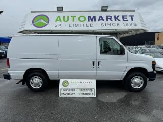 CALL OR TEXT KARL @ 6-0-4-2-5-0-8-6-4-6 FOR INFO & TO CONFIRM WHICH LOCATION.<br /><br />BEAUTIFUL LOW KM FORD E-150 IN GREAT SHAPE. THROUGH THE SHOP, FULLY INSPECTED AND READY TO GO. FRONT BRAKES ARE NEW, REAR BRAKES HAVE 80% REMAINING, TIRES HAVE TONS OF LIFE LEFT TOO. LOCAL VAN. <br /><br />2 LOCATIONS TO SERVE YOU, BE SURE TO CALL FIRST TO CONFIRM WHERE THE VEHICLE IS.<br /><br />We are a family owned and operated business for 40 years. Since 1983 we have been committed to offering outstanding vehicles backed by exceptional customer service, now and in the future. Whatever your specific needs may be, we will custom tailor your purchase exactly how you want or need it to be. All you have to do is give us a call and we will happily walk you through all the steps with no stress and no pressure.<br /><br />                                            WE ARE THE HOUSE OF YES!<br /><br />ADDITIONAL BENEFITS WHEN BUYING FROM SK AUTOMARKET:<br /><br />-ON SITE FINANCING THROUGH OUR 17 AFFILIATED BANKS AND VEHICLE                                                                                                                      FINANCE COMPANIES.<br />-IN HOUSE LEASE TO OWN PROGRAM.<br />-EVERY VEHICLE HAS UNDERGONE A 120 POINT COMPREHENSIVE INSPECTION.<br />-EVERY PURCHASE INCLUDES A FREE POWERTRAIN WARRANTY.<br />-EVERY VEHICLE INCLUDES A COMPLIMENTARY BCAA MEMBERSHIP FOR YOUR SECURITY.<br />-EVERY VEHICLE INCLUDES A CARFAX AND ICBC DAMAGE REPORT.<br />-EVERY VEHICLE IS GUARANTEED LIEN FREE.<br />-DISCOUNTED RATES ON PARTS AND SERVICE FOR YOUR NEW CAR AND ANY OTHER   FAMILY CARS THAT NEED WORK NOW AND IN THE FUTURE.<br />-40 YEARS IN THE VEHICLE SALES INDUSTRY.<br />-A+++ MEMBER OF THE BETTER BUSINESS BUREAU.<br />-RATED TOP DEALER BY CARGURUS 5 YEARS IN A ROW<br />-MEMBER IN GOOD STANDING WITH THE VEHICLE SALES AUTHORITY OF BRITISH   COLUMBIA.<br />-MEMBER OF THE AUTOMOTIVE RETAILERS ASSOCIATION.<br />-COMMITTED CONTRIBUTOR TO OUR LOCAL COMMUNITY AND THE RESIDENTS OF BC.<br /> $495 Documentation fee and applicable taxes are in addition to advertised prices.<br />LANGLEY LOCATION DEALER# 40038<br />S. SURREY LOCATION DEALER #9987<br />