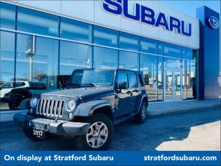 Used 2017 Jeep Wrangler Unlimited Sahara for sale in Stratford, ON