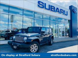 Used 2017 Jeep Wrangler Unlimited Sahara for sale in Stratford, ON