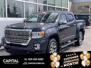 Used 2022 GMC Canyon 4WD Denali + DRIVER SAFETY PACKAGE + LUXURY PACKAGE + CARPLAY + REMOTE START for sale in Calgary, AB