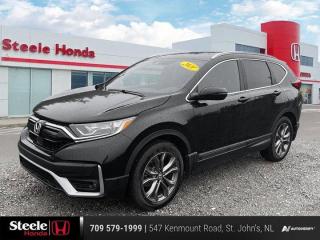 Recent Arrival!**Market Value Pricing**, AWD.Honda Certified Details:* 24 hours/day, 7 days/week* Exclusive finance rates on Certified Pre-Owned Honda models* 7 day/1,000 km exchange privilege whichever comes first* 7 year / 160,000 km Power Train Warranty whichever comes first. This is an additional 2 year/60,000 kms beyond the original factory Power Train warranty. Honda Certified Used Vehicles also have the option to upgrade to a Honda Plus Extended Warranty* Vehicle history report. Access to MyHonda* Multipoint Inspection2021 Honda CR-V Sport Black 4D Sport Utility AWD 1.5L I4 Turbocharged DOHC 16V LEV3-ULEV50 190hp CVTWith our Honda inventory, you are sure to find the perfect vehicle. Whether you are looking for a sporty sedan like the Civic or Accord, a crossover like the CR-V, or anything in between, you can be sure to get a great vehicle at Steele Honda. Our staff will always take the time to ensure that you get everything that you need. We give our customers individual attention. The only way we can truly work for you is if we take the time to listen.Our Core Values are aligned with how we conduct business and how we cultivate success. Our People: We provide a healthy, safe environment, that celebrates equity, diversity and inclusion. Our people come first. We support the ongoing development and growth of our employees to build lasting relationships. Integrity: We believe in doing the right thing, with integrity and transparency. We are committed to excellence and delivering the best experience for customers and employees. Innovation: Our continuous innovation will deliver the ultimate personal customer buying experience. We are committed to being industry leaders as a dynamic organization working to bring new, innovative solutions to serve the evolving needs of our customers. Community: Our passion for our business extends into the communities where we live and work. We believe in supporting sustainability and investing in community-focused organizations with a focus on family. Our three pillars of community sponsorship focus are mental health, sick kids, and families in crisis.