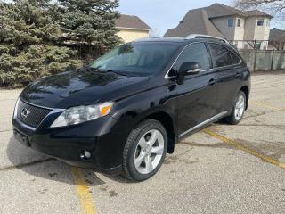 <div>Beautifully Equipped and well maintained RX350 3.5 Litre AWD, Just safetied and serviced.  Power Sunroof, Heated and cooled power leather seats, Blue Tooth, Back up Camera, in addition to the usual luxury power options. Priced Right at Only $14,950. plus taxes. Call today to set up an appointment to view and test drive. Westside Sales Ltd.  1461 Waverley Street 204 488 3793. All vehicles safety certified and serviced, licensed technician on staff . Carfax history report comes with all of our vehicles. Buy with confidence, We are one of the most established used car dealerships in Winnipeg. Come check us out... theres a reason we have been around since 1985.  Permit # 9491</div>