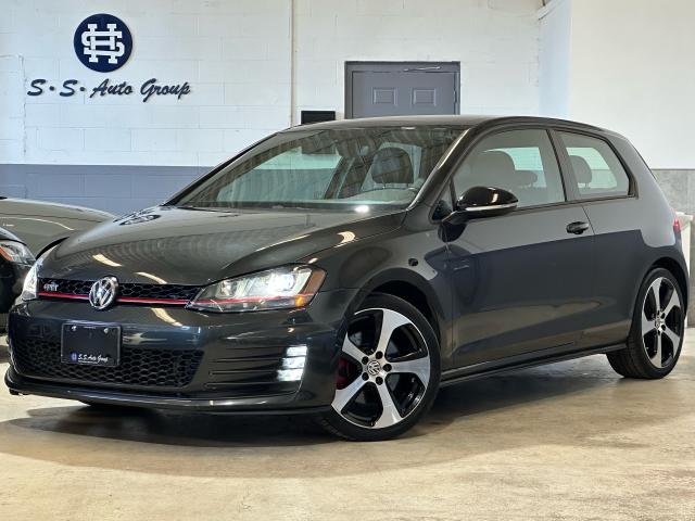 2017 Volkswagen GTI S AUTOBAHN|6SPD|NAV|BACKUP|BSM|FENDER SOUND|