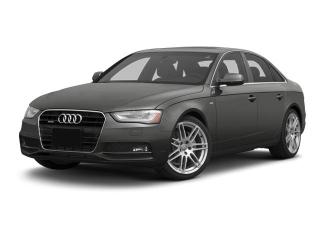 Used 2013 Audi A4 2.0T **COMING SOON - CALL NOW TO RESERVE** for sale in Stittsville, ON