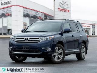 Used 2013 Toyota Highlander 4WD 4dr Limited for sale in Ancaster, ON