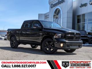 <b>Bluetooth,  SiriusXM,  Aluminum Wheels,  Air Conditioning,  Power Windows!</b><br> <br> Welcome to Crowfoot Dodge, Calgarys New and Pre-owned Superstore proudly serving Albertans for 44 years!<br> <br> Compare at $38995 - Our Price is just $36995! <br> <br>   This 2018 Ram 1500 is the truck to have, thanks to its incredible powertrain and a well-appointed interior. This  2018 Ram 1500 is fresh on our lot in Calgary. <br> <br>The reasons why this Ram 1500 stands above the well-respected competition are evident: uncompromising capability, proven commitment to safety and security, and state-of-the-art technology. From its muscular exterior to the well-trimmed interior, this 2018 Ram 1500 is more than just a workhorse. Get the job done in comfort and style with this amazing full size truck. This  Regular Cab 4X4 pickup  has 929,200 kms. Stock number 239362A is black in colour  . It has a 8 speed automatic transmission and is powered by a  395HP 5.7L 8 Cylinder Engine.   <br> <br> Our 1500s trim level is SLT. This Ram 1500 SLT is a great blend of features, value, and capability. It comes with a Uconnect infotainment system with Bluetooth streaming audio and hands-free communication, SiriusXM, a mini trip computer,  air conditioning, cruise control, power windows, power doors with remote keyless entry, aluminum wheels, six airbags, chrome bumpers, and more. This vehicle has been upgraded with the following features: Bluetooth,  Siriusxm,  Aluminum Wheels,  Air Conditioning,  Power Windows,  Power Doors,  Cruise Control. <br> <br/><br>At Crowfoot Dodge, we offer:<br>
<ul>
<li>Over 500 New vehicles available and 100 Pre-Owned vehicles in stock...PLUS fresh trades arriving daily!</li>
<li>Financing and leasing arrangements with rates from prime +0%</li>
<li>Same day delivery.</li>
<li>Experienced sales staff with great customer service.</li>
</ul><br><br>
Come VISIT us today!<br><br> Come by and check out our fleet of 70+ used cars and trucks and 140+ new cars and trucks for sale in Calgary.  o~o