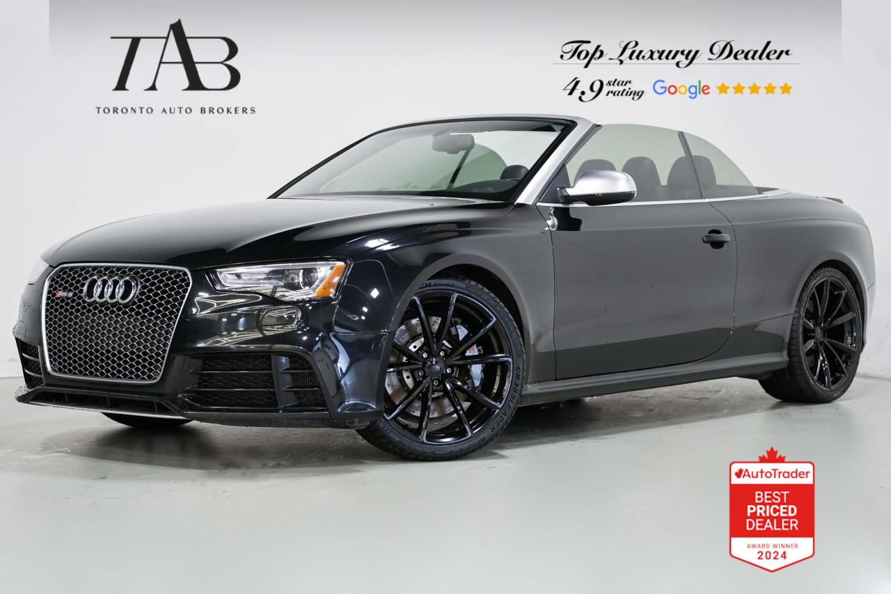 Used 2014 Audi RS 5 CARBON FIBER | CONVERTIBLE | NAV | 20 IN WHEELS for sale in Vaughan, ON