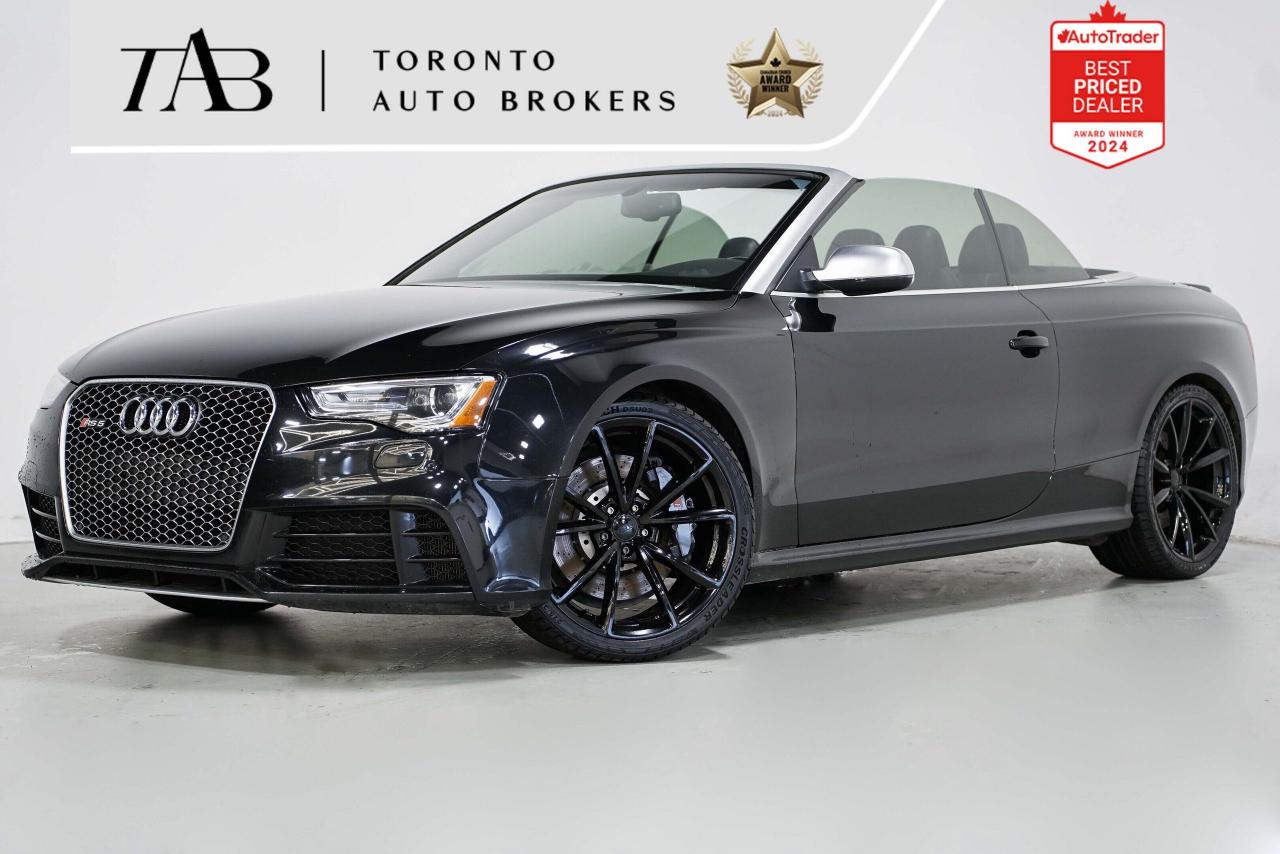 Used 2014 Audi RS 5 CARBON FIBER | CONVERTIBLE | NAV | 20 IN WHEELS for sale in Vaughan, ON