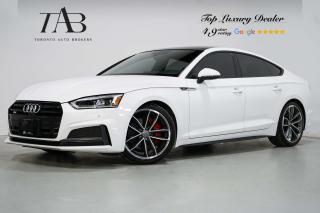Used 2019 Audi S5 Sportback 3.0 TFSI TECHNIK | RED LEATHER | CARBON FIBER for sale in Vaughan, ON