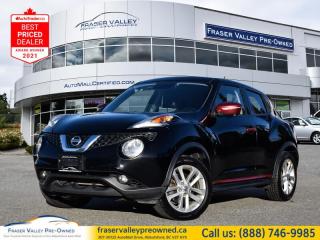 Used 2016 Nissan Juke SV  - Bluetooth -  Heated Seats for sale in Abbotsford, BC