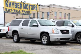 <p>Spring Sales Event on Now! $1,000 Off each vehicle until April 30 2024!</p>
<p>2011 GMC Yukon XL SLE 4X4 9-Passenger with 187,788km. Equiped with Rear climate controls and trailer brake. Certified ready to go comes with our 2 year power train warranty. Carfax, copy and paste link below:</p>
<p>https://vhr.carfax.ca/?id=wdpv2Z8UrsIIVw2IiER25dpx7QEG8XEe</p>
<p>All-In Price (CERTIFICATION & WARRANTY INCLUDED)</p>
<p>Spring Sales Event on Now! $1,000 Off each vehicle until April 30 2024!</p>
<p>Was:$20,950 Now: $19,950</p>
<p>+Just Plus Tax and Licensing</p>
<p>No Hidden Charges or Extra Fees</p>
<p>Taxes and licensing not included in the price</p>
<p>For more HD images please visit khybermotors.com</p>
<p>2 Year Powertrain Warranty Covers:</p>
<p>1) Engine</p>
<p>2) Transmission</p>
<p>3) Head Gasket</p>
<p>4) Transaxle/Differential</p>
<p>5) Seals & Gaskets</p>
<p>Unlimited Kilometres, $1,000 Per Claim, $100 Deductible, $75 Activation fee.</p>
<p> </p>
<p>Khyber Motors LTD Family Owned & Operated SINCE 2005</p>
<p>90 Kennedy Road South</p>
<p>Brampton ON L6W3E7</p>
<p>(647)-927-5252</p>
<p>Member of OMVIC and UCDA</p>
<p>Buy with Confidence!</p>
<p>Buy with Full Disclosure!</p>
<p>Monday-Friday 9:00AM - 8:00PM</p>
<p>Saturday 10:00AM - 6:00PM</p>
<p>Sunday 11:00AM - 5:00PM </p>
<p>To see more of our vehicles please visit Khybermotors.com</p>
<p> </p>