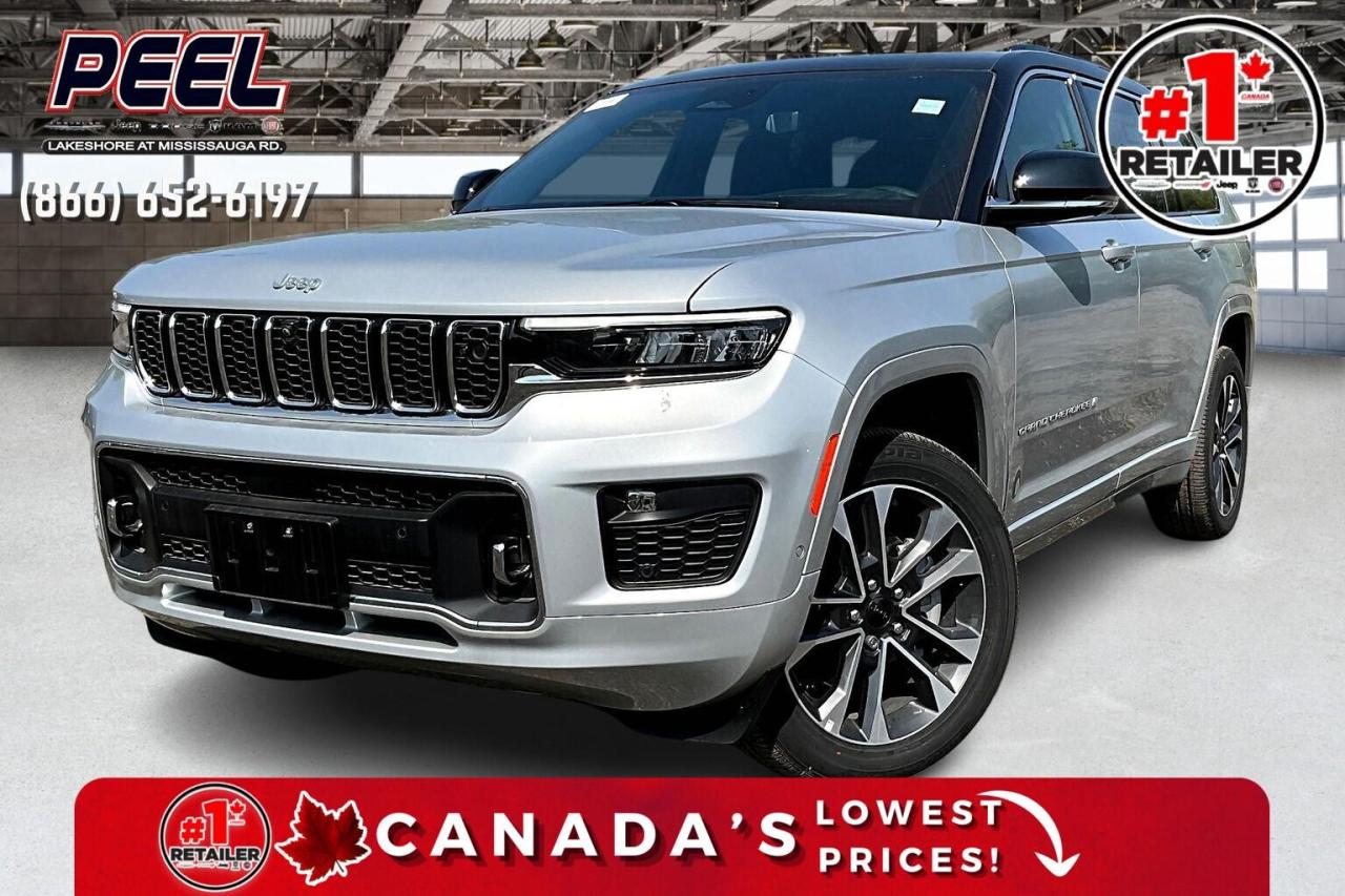 New 2024 Jeep Grand Cherokee L OVERLAND 4X4 | REAR DVD | HEMI | TOW PKG for sale in Mississauga, ON