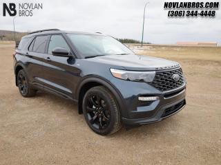 <b>Heated Seats, Sunroof, 21 inch Aluminum Wheels, Trailer Tow Package, 4G WiFi!</b><br> <br> <br> <br>Check out our great inventory of new vehicles at Novlan Brothers!<br> <br>  Welcome. <br> <br><br> <br> This stone blue metallic SUV  has a 10 speed automatic transmission and is powered by a  300HP 2.3L 4 Cylinder Engine.<br> <br> Our Explorers trim level is ST-Line. Sporty and aggressive, this Explorer ST-Line receives unique exterior styling with a blacked-out grille, body-colored panels and machined aluminum wheels, along with heated front leather seats with power adjustment, memory function and lumbar support, 2nd row heated captains chairs, 3rd row seating, red-stitched upholstery, a power-operated liftgate for cargo access, 3 12-volt power outlets, and a 120-volt AC outlet. Connectivity is handled by an immersive 8-inch infotainment screen powered by SYNC 3, and features a sonorous 12-speaker Bang & Olufsen audio system, inbuilt navigation with voice activation, Apple CarPlay and Android Auto compatibility, 4G LTE mobile hotspot internet access, and SiriusXM satellite radio. Safety is assured thanks to adaptive cruise control, an aerial view camera system, evasion assist, blind spot monitoring, lane keep assist, lane departure warning, automatic emergency braking, forward collision alert, and front and rear parking sensors. Additional features include dual-zone climate control, proximity keyless entry with smart device remote start, LED headlights with automatic high beams, and even more. This vehicle has been upgraded with the following features: Heated Seats, Sunroof, 21 Inch Aluminum Wheels, Trailer Tow Package, 4g Wifi, 360 Camera. <br><br> View the original window sticker for this vehicle with this url <b><a href=http://www.windowsticker.forddirect.com/windowsticker.pdf?vin=1FMSK8KH5RGA08809 target=_blank>http://www.windowsticker.forddirect.com/windowsticker.pdf?vin=1FMSK8KH5RGA08809</a></b>.<br> <br>To apply right now for financing use this link : <a href=http://novlanbros.com/credit/ target=_blank>http://novlanbros.com/credit/</a><br><br> <br/> Total  cash rebate of $3000 is reflected in the price. Credit includes $3,000 Non-Stackable Cash Purchase Assistance. Credit is available in lieu of subvented financing rates.  Incentives expire 2024-05-31.  See dealer for details. <br> <br><br> Come by and check out our fleet of 30+ used cars and trucks and 40+ new cars and trucks for sale in Paradise Hill.  o~o