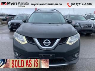 Used 2015 Nissan Rogue SL  SOLD AS-IS for sale in Kanata, ON
