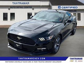 Odometer is 45482 kilometers below market average! Shadow Black 2016 Ford Mustang V6 Only 66000kms RWD 6-Speed Manual 3.7L V6 Ti-VCT 24V6 Speakers, Air Conditioning, Alloy wheels, Compass, Dual front impact airbags, Dual front side impact airbags, Exterior Parking Camera Rear, Front anti-roll bar, Knee airbag, Power windows, Remote keyless entry, Speed control, SYNC Communications & Entertainment System.Certified. Certification Program Details: 150 Points Inspection Fresh Oil Change Full Tank Of Gas Full Vehicle Detail Free Carfax Exchange Program Manufacturers Warranty Road Side AssistanceReviews:* No surprises here. Owners rate the GT350 highly on all aspects of performance, noise, grip, handling, braking, and go-fast styling. This machine is capable of delivering serious performance figures, and it looks (and sounds) great doing it. Owners also say the GT350 packs a compelling array of high-tech features that are easy to use and interface with. Notably, the central-command system is logical, easily operated, and straightforward. Source: autoTRADER.ca* Owners of Mustangs from this generation report its best handling, sharpest steering, and most well-sorted ride and handling equation to date. The new looks are generally loved throughout the community, and performance (and sound!) from the V8 engine are very highly rated. Good overall value and powerful headlight performance round out the package. Source: autoTRADER.ca
