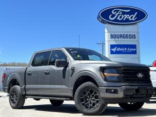 <b>FX4 Off-Road Package, Wireless Charging, XLT Black Appearance Package, 18 Aluminum Wheels, Tow Package!</b><br> <br> <br> <br>  A true class leader in towing and hauling capabilities, this 2024 Ford F-150 isnt your usual work truck, but the best in the business. <br> <br>Just as you mould, strengthen and adapt to fit your lifestyle, the truck you own should do the same. The Ford F-150 puts productivity, practicality and reliability at the forefront, with a host of convenience and tech features as well as rock-solid build quality, ensuring that all of your day-to-day activities are a breeze. Theres one for the working warrior, the long hauler and the fanatic. No matter who you are and what you do with your truck, F-150 doesnt miss.<br> <br> This carbonized grey metallic Crew Cab 4X4 pickup   has a 10 speed automatic transmission and is powered by a  400HP 3.5L V6 Cylinder Engine.<br> <br> Our F-150s trim level is XLT. This XLT trim steps things up with running boards, dual-zone climate control and a 360 camera system, along with great standard features such as class IV tow equipment with trailer sway control, remote keyless entry, cargo box lighting, and a 12-inch infotainment screen powered by SYNC 4 featuring voice-activated navigation, SiriusXM satellite radio, Apple CarPlay, Android Auto and FordPass Connect 5G internet hotspot. Safety features also include blind spot detection, lane keep assist with lane departure warning, front and rear collision mitigation and automatic emergency braking. This vehicle has been upgraded with the following features: Fx4 Off-road Package, Wireless Charging, Xlt Black Appearance Package, 18 Aluminum Wheels, Tow Package, Tailgate Step, Spray-in Bed Liner. <br><br> View the original window sticker for this vehicle with this url <b><a href=http://www.windowsticker.forddirect.com/windowsticker.pdf?vin=1FTFW3L8XRKD32878 target=_blank>http://www.windowsticker.forddirect.com/windowsticker.pdf?vin=1FTFW3L8XRKD32878</a></b>.<br> <br>To apply right now for financing use this link : <a href=https://www.bourgeoismotors.com/credit-application/ target=_blank>https://www.bourgeoismotors.com/credit-application/</a><br><br> <br/> Incentives expire 2024-05-31.  See dealer for details. <br> <br>Discount on vehicle represents the Cash Purchase discount applicable and is inclusive of all non-stackable and stackable cash purchase discounts from Ford of Canada and Bourgeois Motors Ford and is offered in lieu of sub-vented lease or finance rates. To get details on current discounts applicable to this and other vehicles in our inventory for Lease and Finance customer, see a member of our team. </br></br>Discover a pressure-free buying experience at Bourgeois Motors Ford in Midland, Ontario, where integrity and family values drive our 78-year legacy. As a trusted, family-owned and operated dealership, we prioritize your comfort and satisfaction above all else. Our no pressure showroom is lead by a team who is passionate about understanding your needs and preferences. Located on the shores of Georgian Bay, our dealership offers more than just vehiclesits an experience rooted in community, trust and transparency. Trust us to provide personalized service, a diverse range of quality new Ford vehicles, and a seamless journey to finding your perfect car. Join our family at Bourgeois Motors Ford and let us redefine the way you shop for your next vehicle.<br> Come by and check out our fleet of 80+ used cars and trucks and 200+ new cars and trucks for sale in Midland.  o~o
