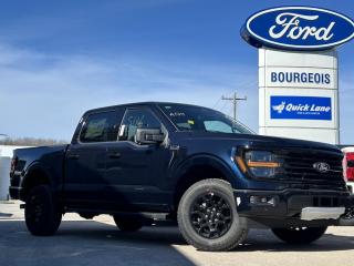 <b>XLT Black Appearance Package, 18 Aluminum Wheels, Tow Package, Tailgate Step, Spray-In Bed Liner!</b><br> <br> <br> <br>  From powerful engines to smart tech, theres an F-150 to fit all aspects of your life. <br> <br>Just as you mould, strengthen and adapt to fit your lifestyle, the truck you own should do the same. The Ford F-150 puts productivity, practicality and reliability at the forefront, with a host of convenience and tech features as well as rock-solid build quality, ensuring that all of your day-to-day activities are a breeze. Theres one for the working warrior, the long hauler and the fanatic. No matter who you are and what you do with your truck, F-150 doesnt miss.<br> <br> This antimatter blue metallic Crew Cab 4X4 pickup   has a 10 speed automatic transmission and is powered by a  400HP 5.0L 8 Cylinder Engine.<br> <br> Our F-150s trim level is XLT. This XLT trim steps things up with running boards, dual-zone climate control and a 360 camera system, along with great standard features such as class IV tow equipment with trailer sway control, remote keyless entry, cargo box lighting, and a 12-inch infotainment screen powered by SYNC 4 featuring voice-activated navigation, SiriusXM satellite radio, Apple CarPlay, Android Auto and FordPass Connect 5G internet hotspot. Safety features also include blind spot detection, lane keep assist with lane departure warning, front and rear collision mitigation and automatic emergency braking. This vehicle has been upgraded with the following features: Xlt Black Appearance Package, 18 Aluminum Wheels, Tow Package, Tailgate Step, Spray-in Bed Liner, Power Sliding Rear Window, Power Folding Mirrors. <br><br> View the original window sticker for this vehicle with this url <b><a href=http://www.windowsticker.forddirect.com/windowsticker.pdf?vin=1FTFW3L50RKD37576 target=_blank>http://www.windowsticker.forddirect.com/windowsticker.pdf?vin=1FTFW3L50RKD37576</a></b>.<br> <br>To apply right now for financing use this link : <a href=https://www.bourgeoismotors.com/credit-application/ target=_blank>https://www.bourgeoismotors.com/credit-application/</a><br><br> <br/> 0% financing for 60 months. 2.99% financing for 84 months.  Incentives expire 2024-04-30.  See dealer for details. <br> <br>Discount on vehicle represents the Cash Purchase discount applicable and is inclusive of all non-stackable and stackable cash purchase discounts from Ford of Canada and Bourgeois Motors Ford and is offered in lieu of sub-vented lease or finance rates. To get details on current discounts applicable to this and other vehicles in our inventory for Lease and Finance customer, see a member of our team. </br></br>Discover a pressure-free buying experience at Bourgeois Motors Ford in Midland, Ontario, where integrity and family values drive our 78-year legacy. As a trusted, family-owned and operated dealership, we prioritize your comfort and satisfaction above all else. Our no pressure showroom is lead by a team who is passionate about understanding your needs and preferences. Located on the shores of Georgian Bay, our dealership offers more than just vehiclesits an experience rooted in community, trust and transparency. Trust us to provide personalized service, a diverse range of quality new Ford vehicles, and a seamless journey to finding your perfect car. Join our family at Bourgeois Motors Ford and let us redefine the way you shop for your next vehicle.<br> Come by and check out our fleet of 80+ used cars and trucks and 210+ new cars and trucks for sale in Midland.  o~o
